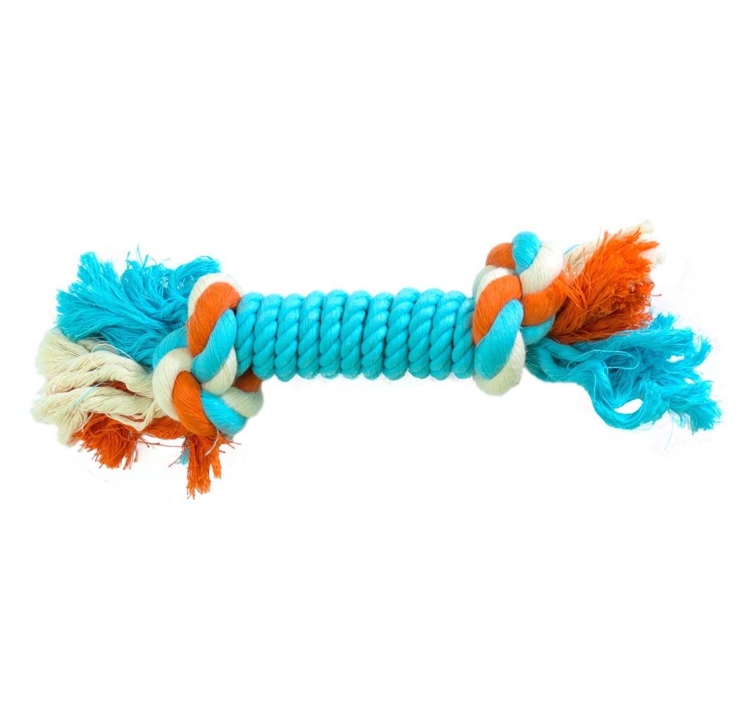 BULPET Dog Eco Friendly Sustainable  Natural Cotton Handmade Pet Chewing Rope Non-Toxic Toy